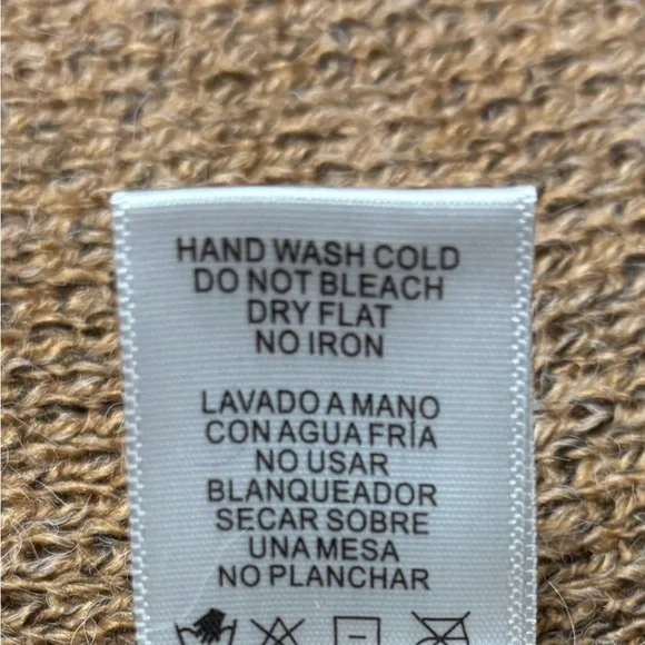 Women's Tan and Brown Cardigan - Picture 6 of 6